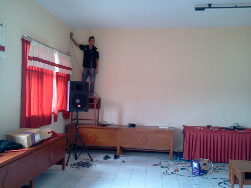 Pemasangan Sound System Aula